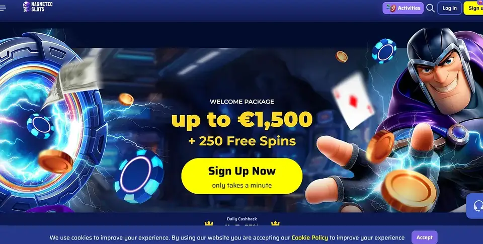 MagneticSlots Casino Bonus